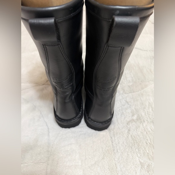 $460 Danner 🇺🇸 Fort Lewis Gore-Tex 200 10” Black Leather Combat Work Boots 10 - Picture 4 of 9